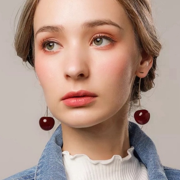 Kate Cherry Drop Earrings - Picture 1 of 9